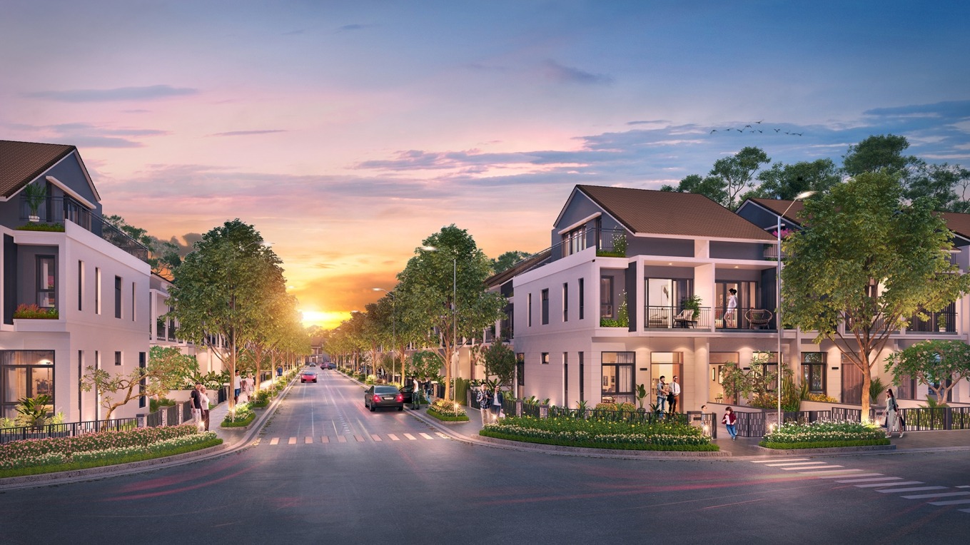 Nhà phố liền kề dự án Gem Sky World Long Thành Đất Xanh