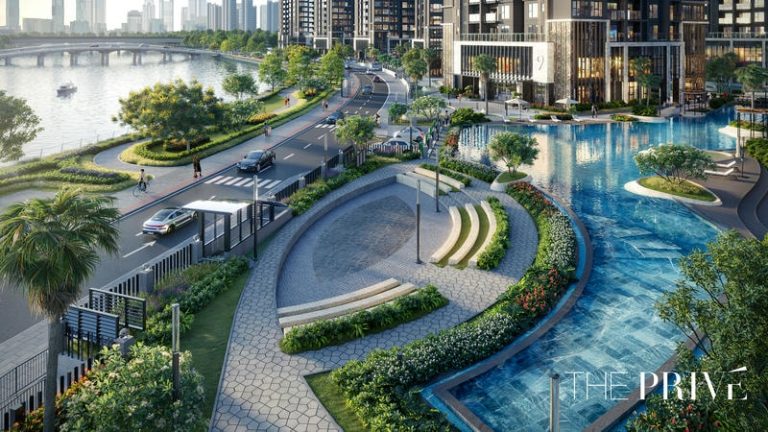 Tiện ích hồ bơi 2 dự án The Privé Đất Xanh Quận 2