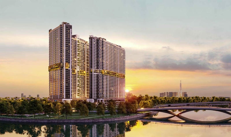 Tổng thể dự án The Gió Riverside An Gia
