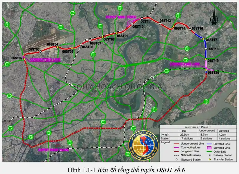 Tuyến metro số 6 TP Hồ Chí Minh
